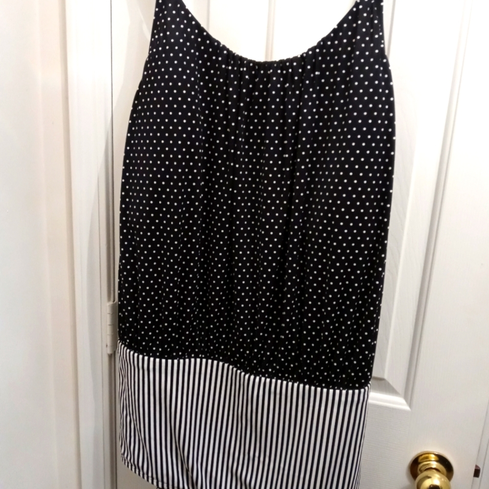 NWT Black & White swim one piece
